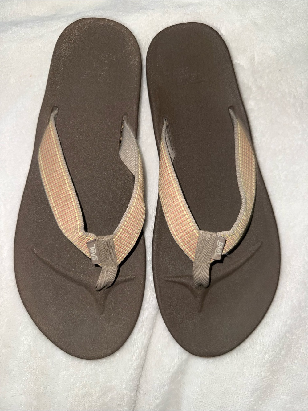 Teva Azure Flip Flops in Avalon Taupe